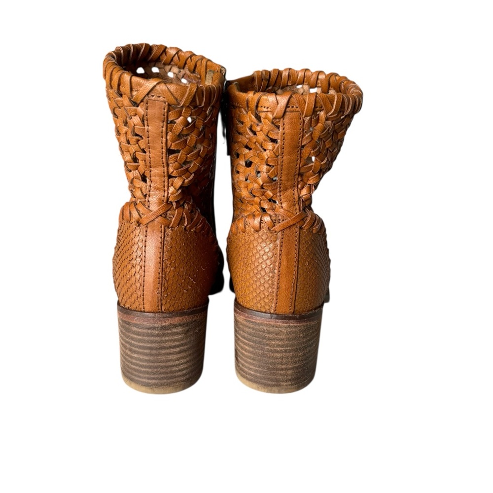 Free People In The Loop Woven Leather Boots - Picture 10 of 13
